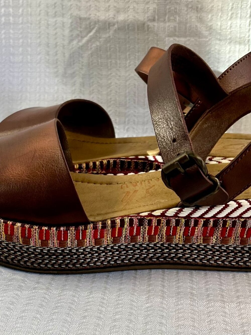 Blowfish Malibu Lalah Wedge Sandal size 9 - Picture 2 of 6